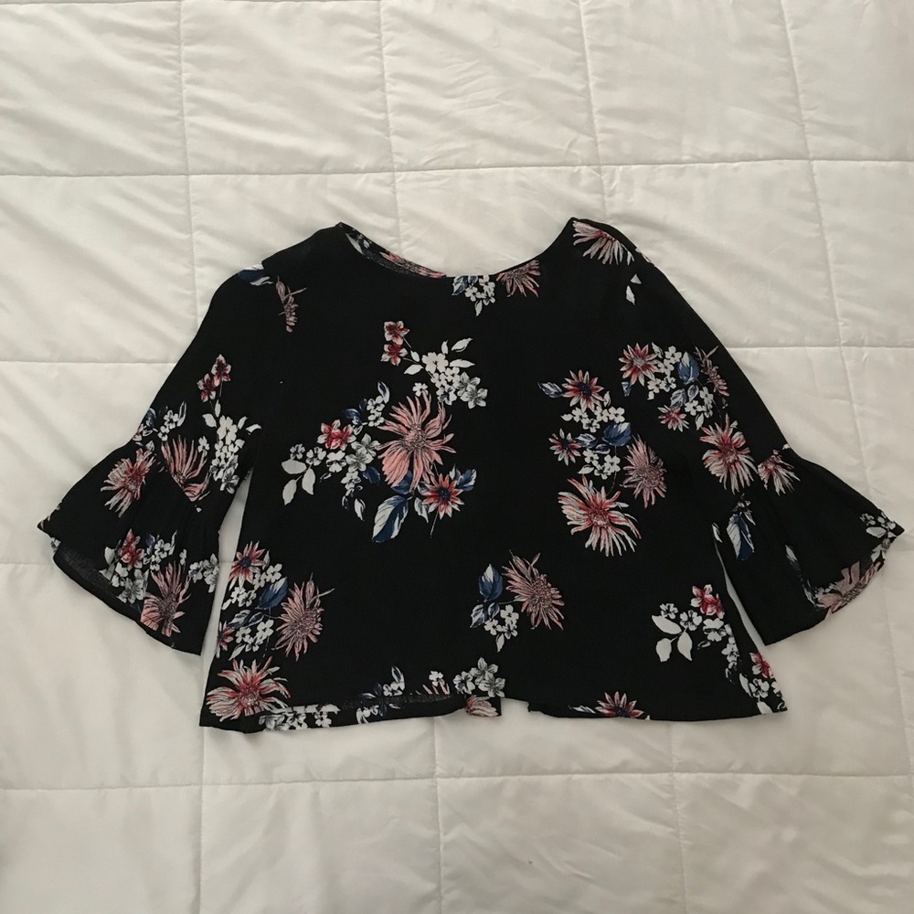 Flower Print Blouse